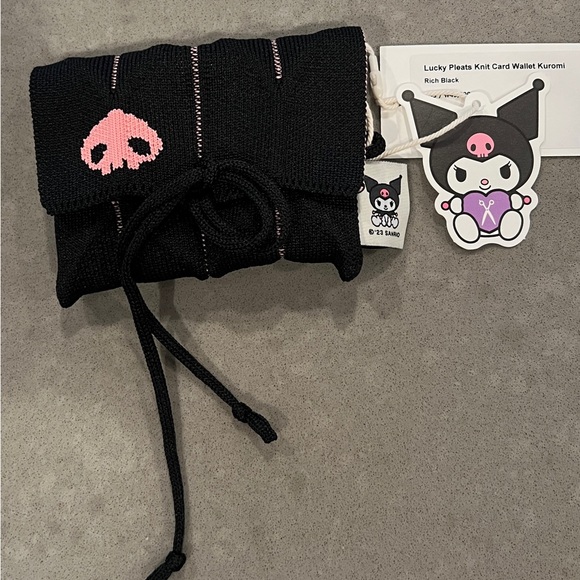 joseph and stacey Other - NEW WITH TAGS Knit Card Wallet Kuromi - Joseph and Stacey